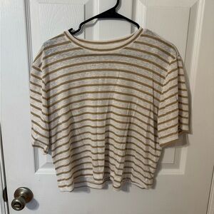Universal Thread Linen Tee- Women’s Large